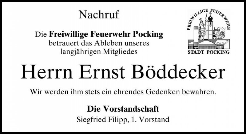 Nachruf Boeddecker